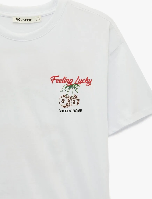 Resim Koton Kadın T-shirt 6SAL10669IK