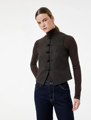 Resim Koton Kadın Yelek 6WAK20408EW