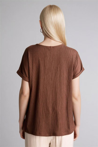 Resim Defacto Kadın T-shirt H1173AX/BN320