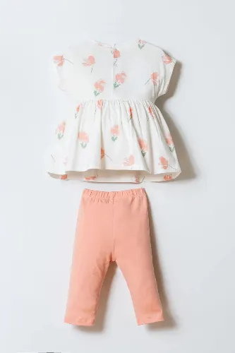 Resim U.S. Polo Assn Bebek Kız  Bebek İkili Takım USB2986