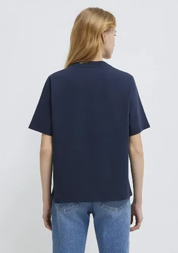 Resim Mavi Kadın T-shirt M1613565-82318