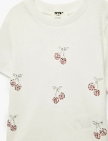 Resim Koton Kız Çocuk T-shirt 6SKG10107AK