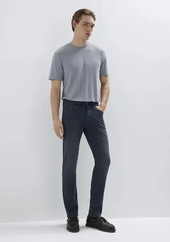 Resim Mavi Marcus Erkek Jean Pantolon M00351A1739