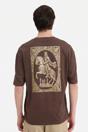 Resim Defacto Erkek T-shirt F8025AX/BN151