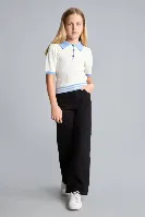 Resim Defacto  Kız Çocuk Kanvas Pantolon H9668A8/BK27