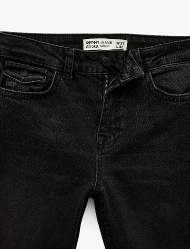 Resim Koton Kadın Jean Pantolon 6WAL40247MD