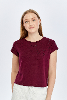 Resim Viole&More Kadın T-shirt 596