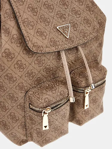 Resim Guess Handbag  Kadın  Çanta HWSG7118310-LTL Manhattan Iı Flap Backpack