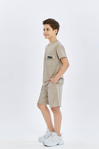 Resim Yenikoza Erkek Çocuk Şort Takım