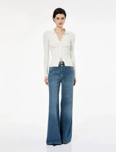 Resim Koton Kadın Jean Pantolon 7WAL40038MD