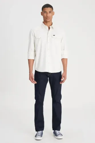 Resim Lee Non-Denim Uzun Kol Erkek Gömlek L241514614(ML241514614)