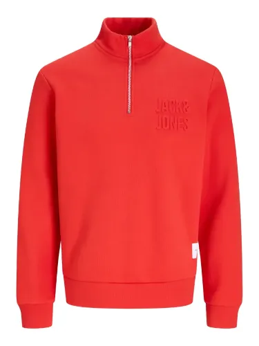 Resim Jack & Jones Jornewove Sweat Hıgh Neck Baw25 Erkek Sweat 12299799