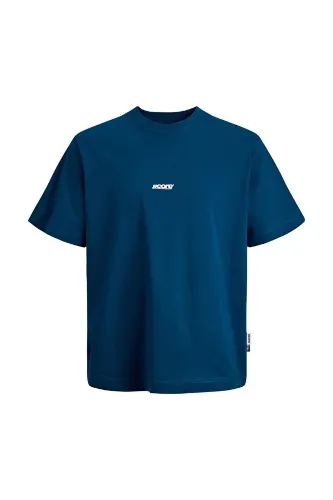 Resim Jack & Jones Jcoclub Small Front Prınt Tee Ss Crew Erkek T-Shirt 12298984