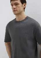 Resim Mavi Erkek T-shirt M0612645-80106