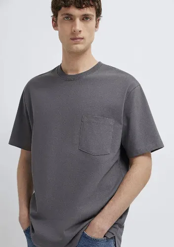 Resim Mavi Erkek T-shirt M066248-85309