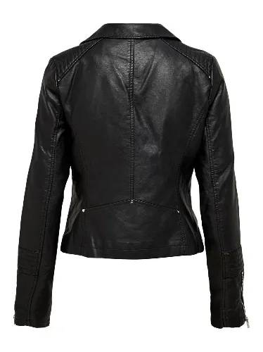 Resim Only Onlgemma Faux Leather Bıker Otw Noos Kadın Mont 15153079