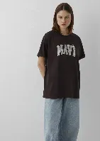 Resim Mavi Kadın T-shirt M1600843-70240
