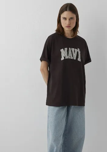 Resim Mavi Kadın T-shirt M1600843-70240