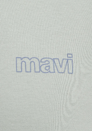 Resim Mavi Erkek T-shirt M0610360-71464