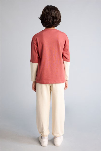 Resim Defacto Erkek Çocuk Sweat Takım G9210A8/BR268