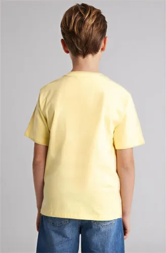 Resim Defacto Erkek Çocuk T-shirt H4513A8/YL92