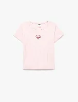 Resim Koton Kız Bebek T-shirt 6SMG10192AK