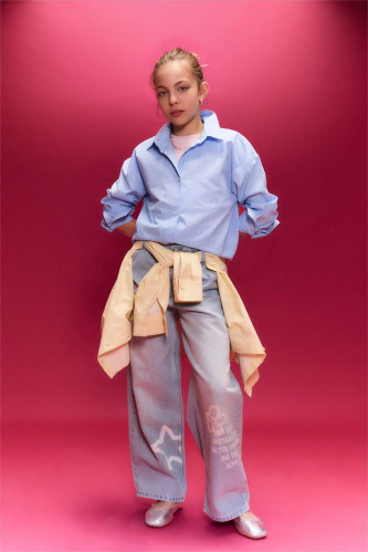 Resim Defacto Kız Çocuk Jean Pantolon H0385A8/NM39