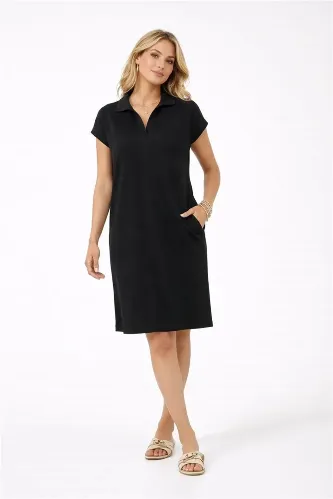 Resim Fashion Friends Kadın Polo Yaka Elbise 26Y0328K1