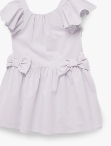 Resim Koton Kız Bebek Elbise 6SMG80040AW