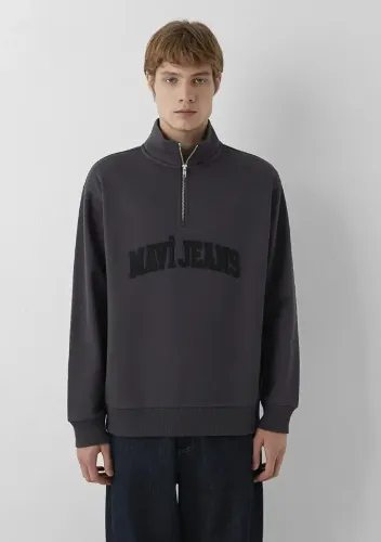 Resim Mavi Erkek Sweat M0S20113-91405