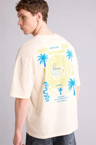 Resim Defacto Erkek T-shirt G8261AX/ER105