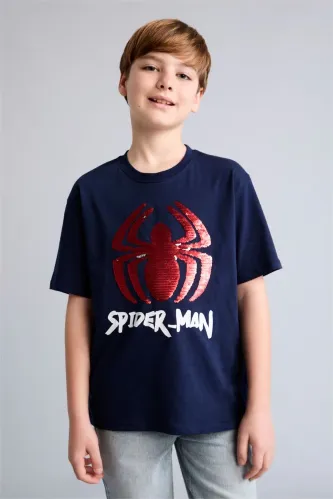 Resim Defacto Erkek Çocuk T-shirt H8255A8/NV256