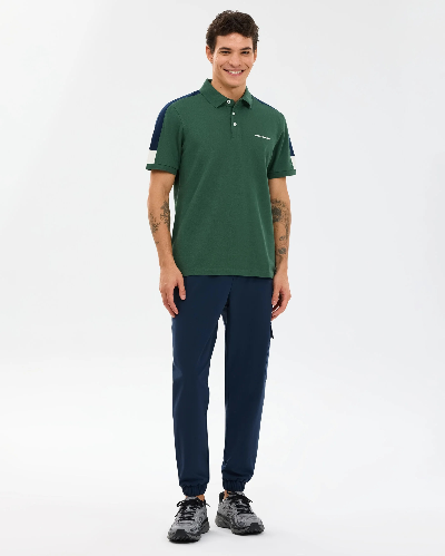 Resim Skechers  M Color Block Detail Polo Erkek T-shirt S221047-4255