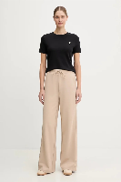 Resim Guess Athleisure  Kadın  T-shirt V6RI17KD741-JBLK Sonıa Cn Ss T-Shırt