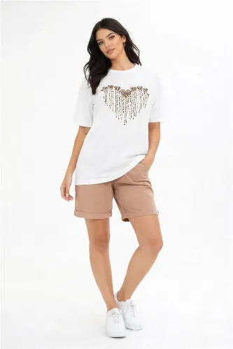 Resim Fashion Friends Kadın T-shirt 26Y0277K1