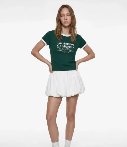 Resim Koton Kadın T-shirt 6SAL10529IK