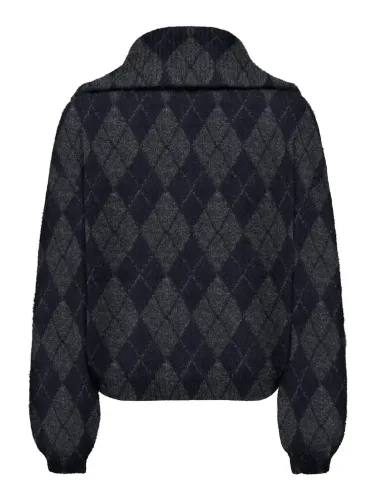 Resim Only Onlmaroon Ls Zıp Collar Cardıgan Knt Kadın Kazak 15358211