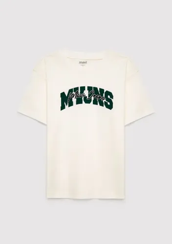 Resim Mavi Erkek Çocuk T-shirt M6610487-70057