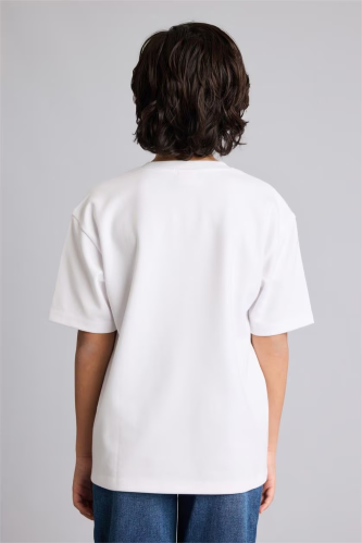 Resim Defacto Erkek Çocuk T-shirt G6705A8/WT34