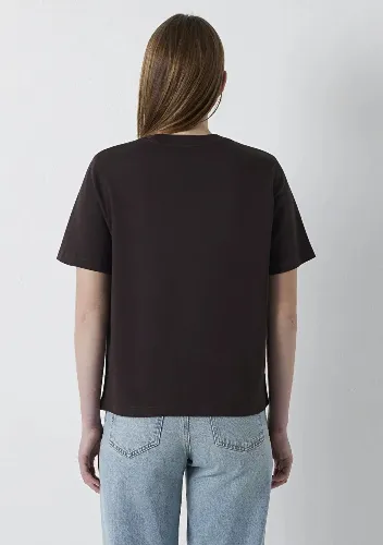 Resim Mavi Kadın T-shirt M1612829-70240