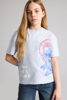 Resim Defacto Kız Çocuk T-shirt G8170A8/BE216