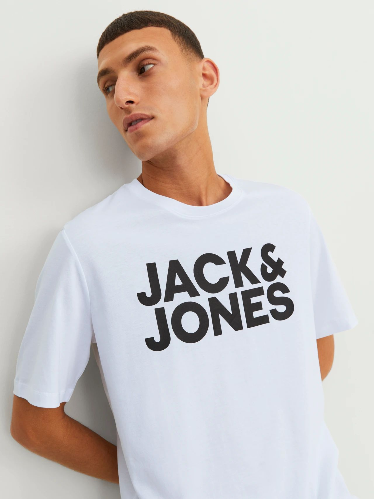 Resim Jack & Jones Jjecorp Logo Tee Ss O-Neck  Noos Erkek T-Shirt 12151955