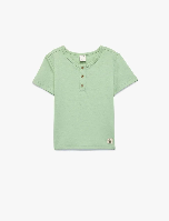 Resim Koton Erkek Bebek T-shirt 6SMB10087TK