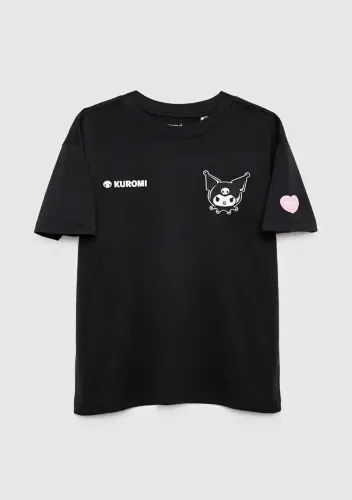 Resim Mavi Kız Çocuk T-shirt M7610474-70087