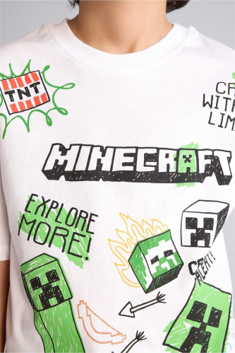 Resim Defacto Erkek Çocuk T-shirt G8885A8/WT34