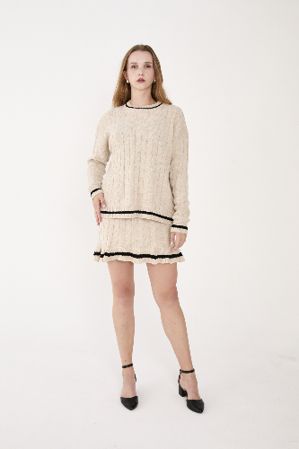 Resim Trender Kadın İkili Triko Takım