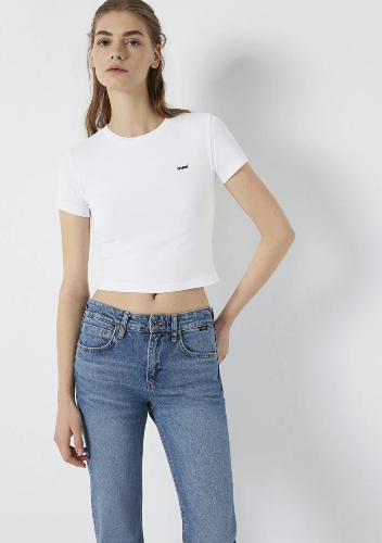 Resim Mavi Kadın T-shirt M1613848-620