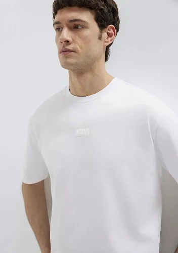 Resim Mavi Erkek T-shirt M0613349-620