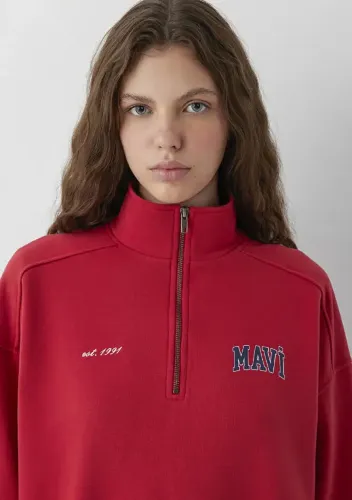 Resim Mavi Kadın Sweat M1S10373-88631