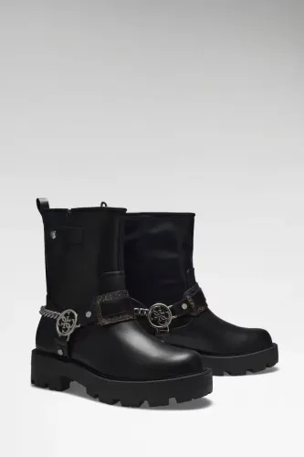 Resim Guess Yazzy Kadın Bot Flfyazele10-Black